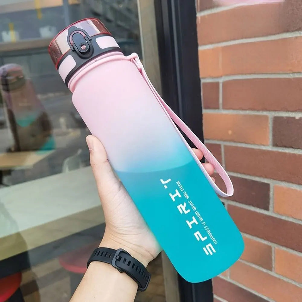 500ML/650ML/1000ML Large Capacity Sports Water Bottle – Leak Proof Portable Gym & Travel Hydration Jug