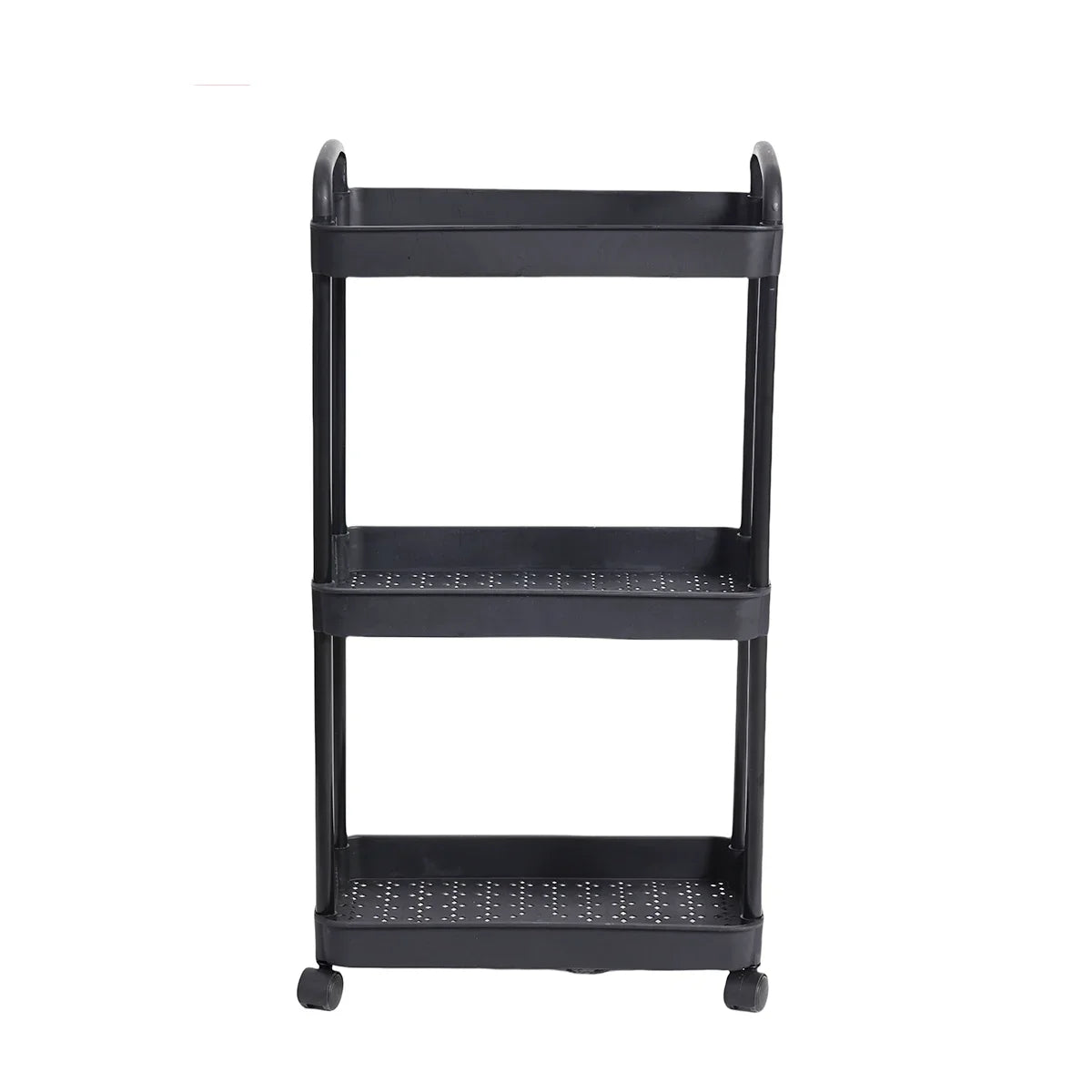 3/4-Tier Multi-Layer Rolling Storage Cart – Mobile Kitchen, Bathroom & Bedroom Organizer with Lockable Wheels