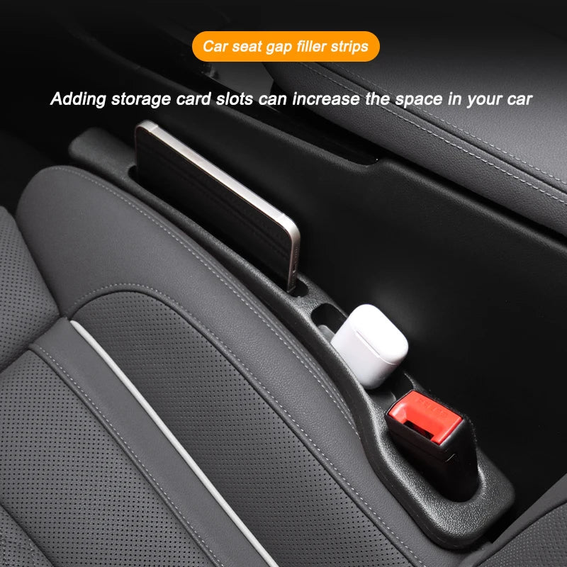 1 Pair Universal Car Seat Gap Plug Strip Side Seam Car Gap Filler Leak Proof Seat Gap Storage Organizer Interior Decoration