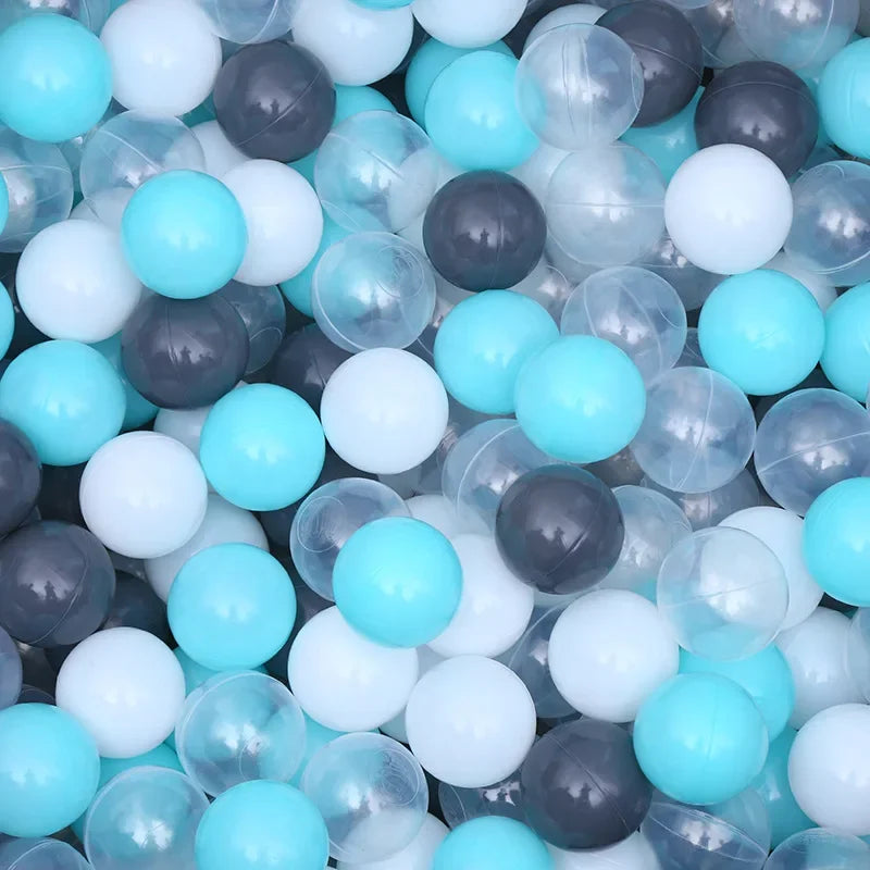 50pcs Colorful Love Star Ocean Balls – Eco-Friendly Plastic Balls for Baby Play Pits & Pools