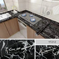 40cm Self-Adhesive Marble Wallpaper – Waterproof & Oil-Proof PVC Peel and Stick Wall Decor for Kitchen & Home