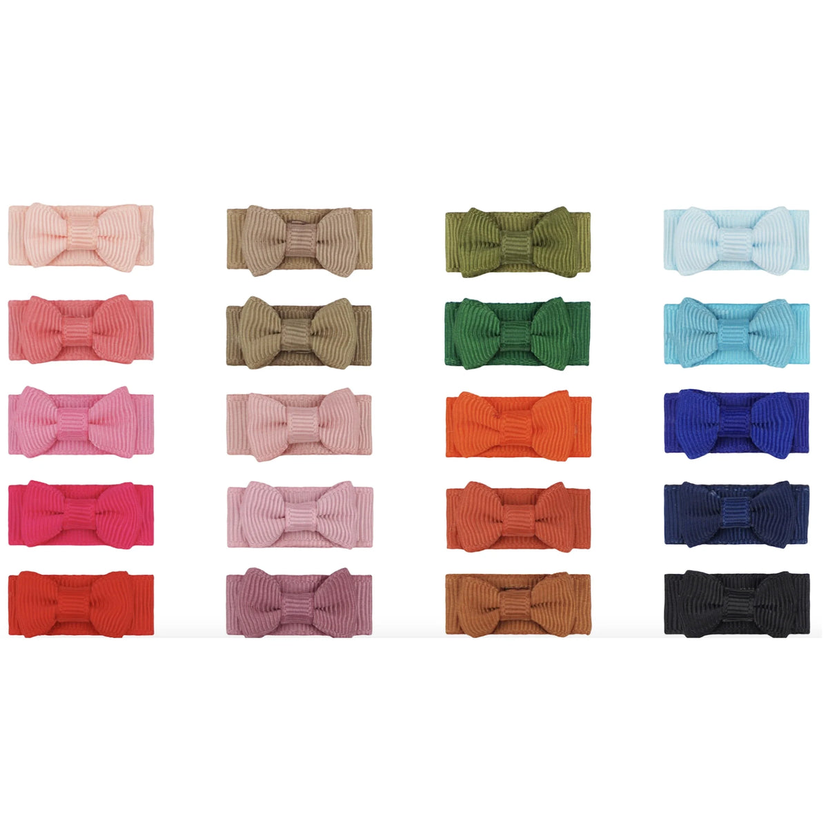 20Pcs Baby Hair Clips Set – Soft Lanugo Hairpins for Newborns, No-Hurt Princess Hair Accessories for Girls