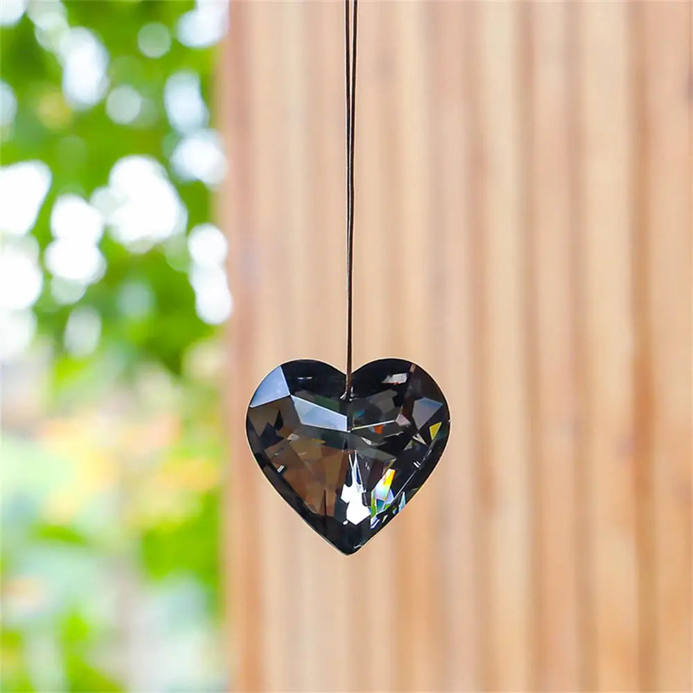 1Pc Clear Crystal Feng Shui Ball – Sun Catcher Prism Ornament for Home, Party & Wedding Décor (20–50mm)