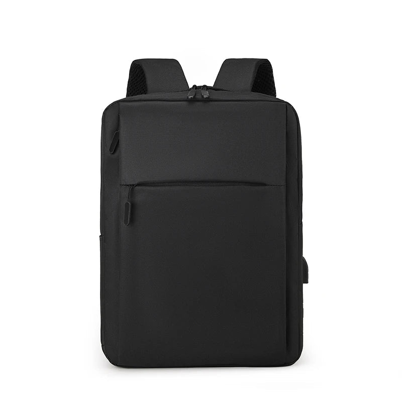 15.6-Inch Men’s Laptop Backpack – Waterproof Travel Bag with USB Charging Port for Business, School & Commute