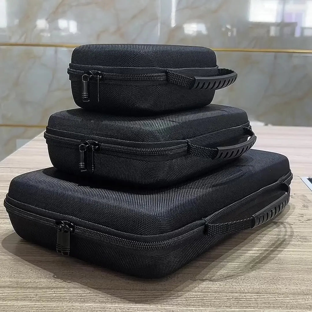 2.5 & 3.5 Inch Shockproof Portable Storage Case – Handheld Carry Bag for PTZ Drones, Mobile Power Banks, Hard Drives & GoPro 10/9