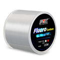 120M Fluorocarbon Coated Fishing Line – Carbon Fiber Leader Line for Sinking Lures (7.15–45LB)